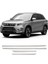 Suzuki Vitara Uyumlu 2015 ve Üzeri Krom Yan Kapı Çıtası 4 Parça Paslanmaz Çelik 2