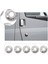Ford Transit Uyumlu 2002-2014 Krom Kilit Açma 5 Parça Paslanmaz Çelik 1
