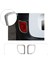 Renault Kangoo Uyumlu 2008 ve Üzeri Krom Reflektör Çerçevesi 2 Parça Paslanmaz Çelik 1