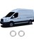 Ford Transit Uyumlu 2014 ve Üzeri Krom Sis Çerçevesi 2 Parça Paslanmaz Çelik 2