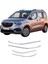 Opel Combo Uyumlu 2019 ve Üzeri Krom Cam Çıtası 4 Parça Paslanmaz Çelik 2