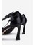 Canapé Kadın Hakiki Deri Siyah Topuklu Ayakkabı 1154 785 Bn Ayk SK25-26 Nero 4