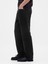Erkek Siyah Relaxed Straight Jean Pantolon 5