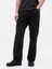 Erkek Siyah Relaxed Straight Jean Pantolon 6