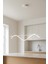 Eclipse Beyaz Renk Modern Tasarım Beyaz Ledli Cafe - Mutfak - Salon 2 Li LED Avize 3