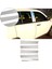 Jeep Compass 2007-2016 Uyumlu Krom Kapı Direği 8 Parça Paslanmaz Çelik 1