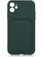 iPhone 12 Kılıf ​​ata Ofix Kapak-Koyu Yeşil 1