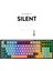 Kb-98 Sessiz Rainbow Q Türkçe Klavye Membrane Oyuncu Klavyesi Gaming Klavye 1