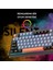 Kb-98 Sessiz Rainbow Q Türkçe Klavye Membrane Oyuncu Klavyesi Gaming Klavye 3