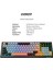 Kb-98 Sessiz Rainbow Q Türkçe Klavye Membrane Oyuncu Klavyesi Gaming Klavye 6