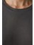 Antrasit Bisiklet Yaka Modal Tişört 1
