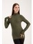 Kadın Balıkçı Yaka Ince Triko Bluz – Esnek ve Yumuşak Doku 3012 7