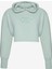 Açık Yeşil Kapüşonlu Ribana Detaylı Sweatshirt 12