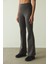 Antrasit Easy Yüksek Bel Ispanyol Paça Pantolon 6