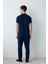 Navy Star Pijama Takımı 12