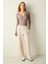 Antrasit Yaka Detay Uzun Kollu Bodysuit 3