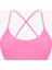 Pembe Düz Çıkarılabilir Kaplı Bikini Üstü 10
