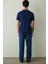 Indigo Erkek Western Sloganlı Kısa Kollu Pamuklu Pijama Takımı 10