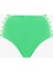 Yeşil High Fashion Yüksek Bel Bikini Altı 5