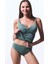 Haki Büzgülü Bikini Üstü 9