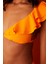 x Cornetto Açık Turuncu Mango Fırfır Detaylı Üçgen Bikini Üstü 7