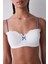 Lotus Lace Kırık Beyaz Straplez Sütyen 12