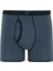 Erkek Pamuklu Comfort 3lü Çok Renkli Boxer Külot 7