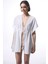 Kırık Beyaz Brode Kaftan 10