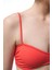Praslin Minimal Kesim Kırmızı Bandeau Bikini Üstü 8