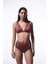 Açık Kahverengi Astrid Deep V Kesim Bikini Üstü 9