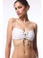Krem Maggie Straplez Bikini Üstü 7