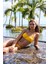 Marıgold Minimal Kesim Sarı Bandeau Bikini Üstü 6