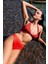 Praslin Minimal Kesim Kırmızı Hıgh Leg Bikini Altı 7