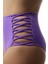 Mor Yüksek Bel Bikini Altı 8