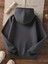 Anime Kedi Kız ve Kedi Baskılı Rahat Kesim Çocuk Sweatshirt 3