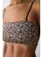 Leopard Bandeau Çok Renkli Üst 9