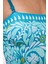 Çiçekli Tropic Leaf Straplez Mayo 12