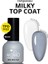 Kalıcı Oje Milky Top Coat 10 ml Yapışkansız ve Parlak Finish 6
