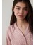 Gül Kurusu Emma Gömlek Yaka Uzun Kollu Saten Pijama Takımı 7