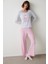 Açık Pembe Not Today Çiçekli Pijama Altı 7