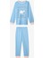 Kız Çocuk Çiçekli On The Lamb 2'li Uzun Kollu Pijama Takımı 6