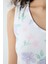 Love More Printed Çok Renkli Atlet Pijama Üstü 8
