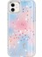 Apple iPhone 11 Kılıf Simli Desenli Parlak Ata Task Kapak-Pembe 4