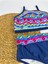 Kadın Crop Şık Etnik Desenli Bikini Takımı 2