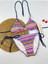 Batik Desenli Yandan ve Boyundan Bağlamalı Şık Kadın Bikini Takımı 1