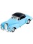 Die Cast 1:32 Retro Klasik Lüks Coupe Çek Bırak Araba Mavi 1