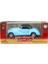 Die Cast 1:32 Retro Klasik Lüks Coupe Çek Bırak Araba Mavi 2