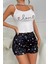 Love Kalp Baskılı Şortlu Pijama Takımı 3