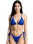 Simli Boyundan Bağlamalı Şık Kadın Bikini Takımı 1