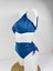 Lacivert Büyük Beden Kadın Bikini Takımı 2